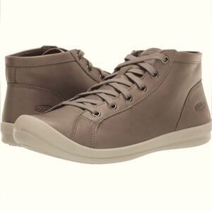 KEEN LORELAI Brindle Leather Chukka Boots Shoes Women's 39.5 / 9.5